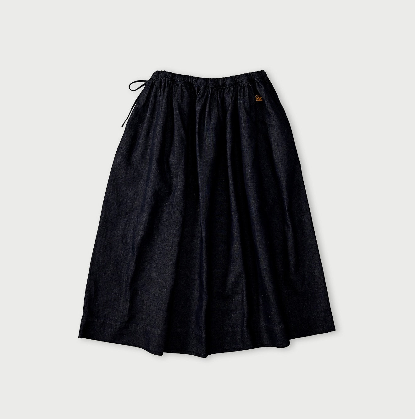 45R ONEONE Treasure Indigo Easy Gathered Skirt