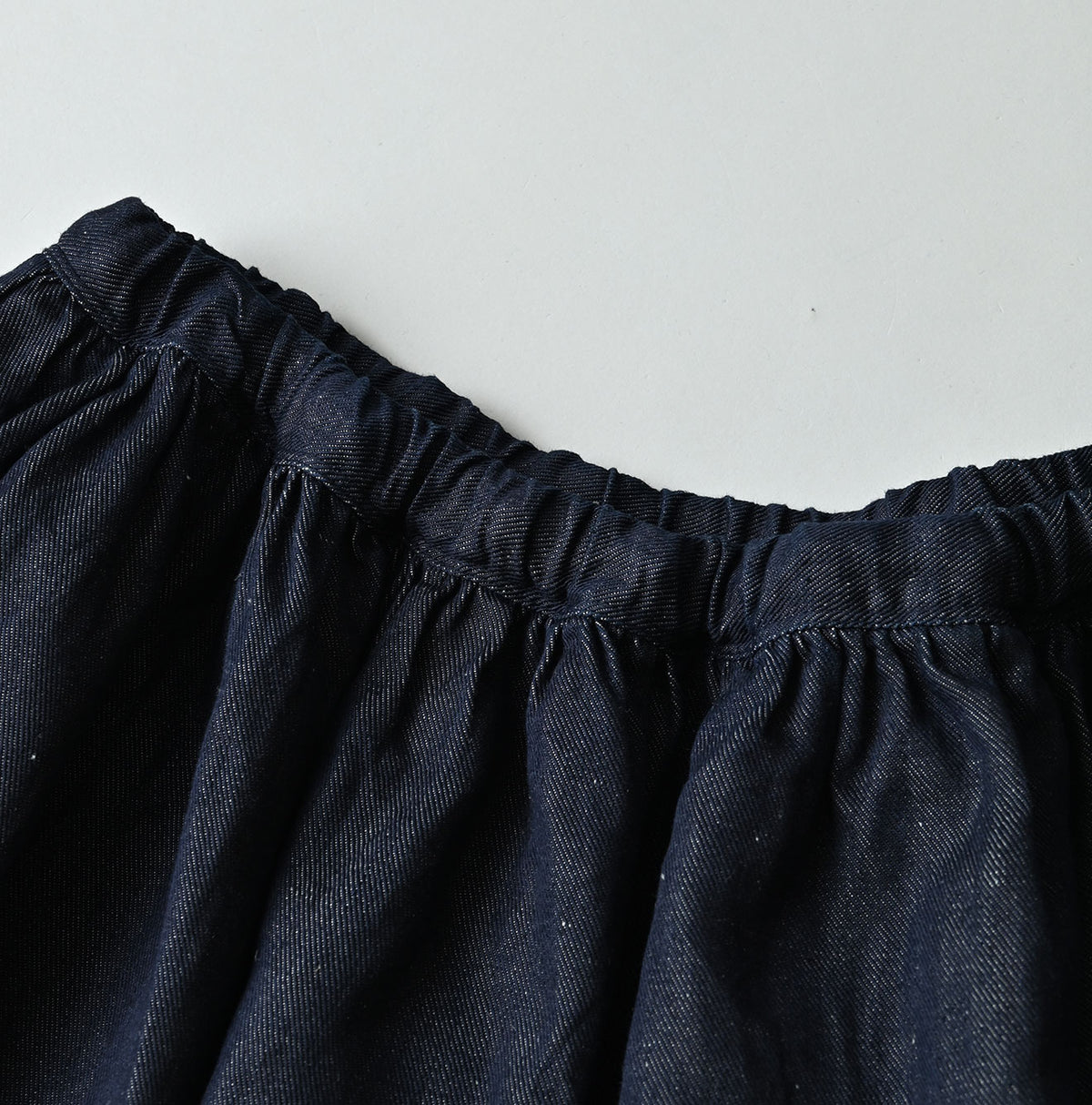 45R ONEONE Treasure Indigo Easy Gathered Skirt