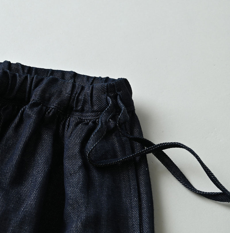 45R ONEONE Treasure Indigo Easy Gathered Skirt