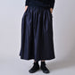 45R ONEONE Treasure Indigo Easy Gathered Skirt