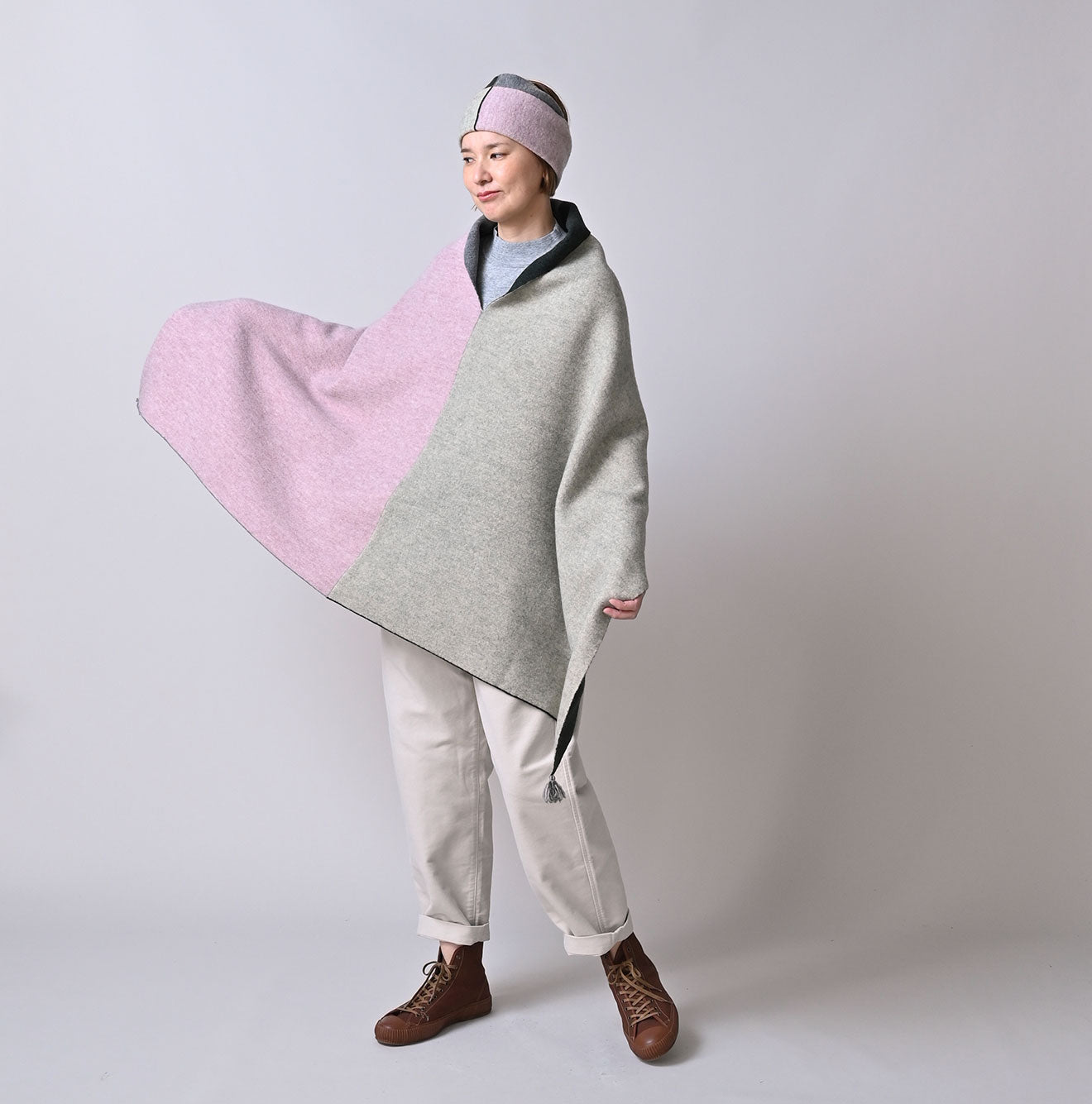 45R Float Double-sided Poncho - Image 4