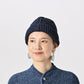 45R Indigo Cotton Fleece Knit Cap