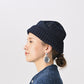 45R Indigo Cotton Fleece Knit Cap