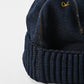 45R Indigo Cotton Fleece Knit Cap