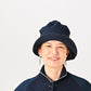 45R Indigo Hokkaido Cotton Fleece Hat