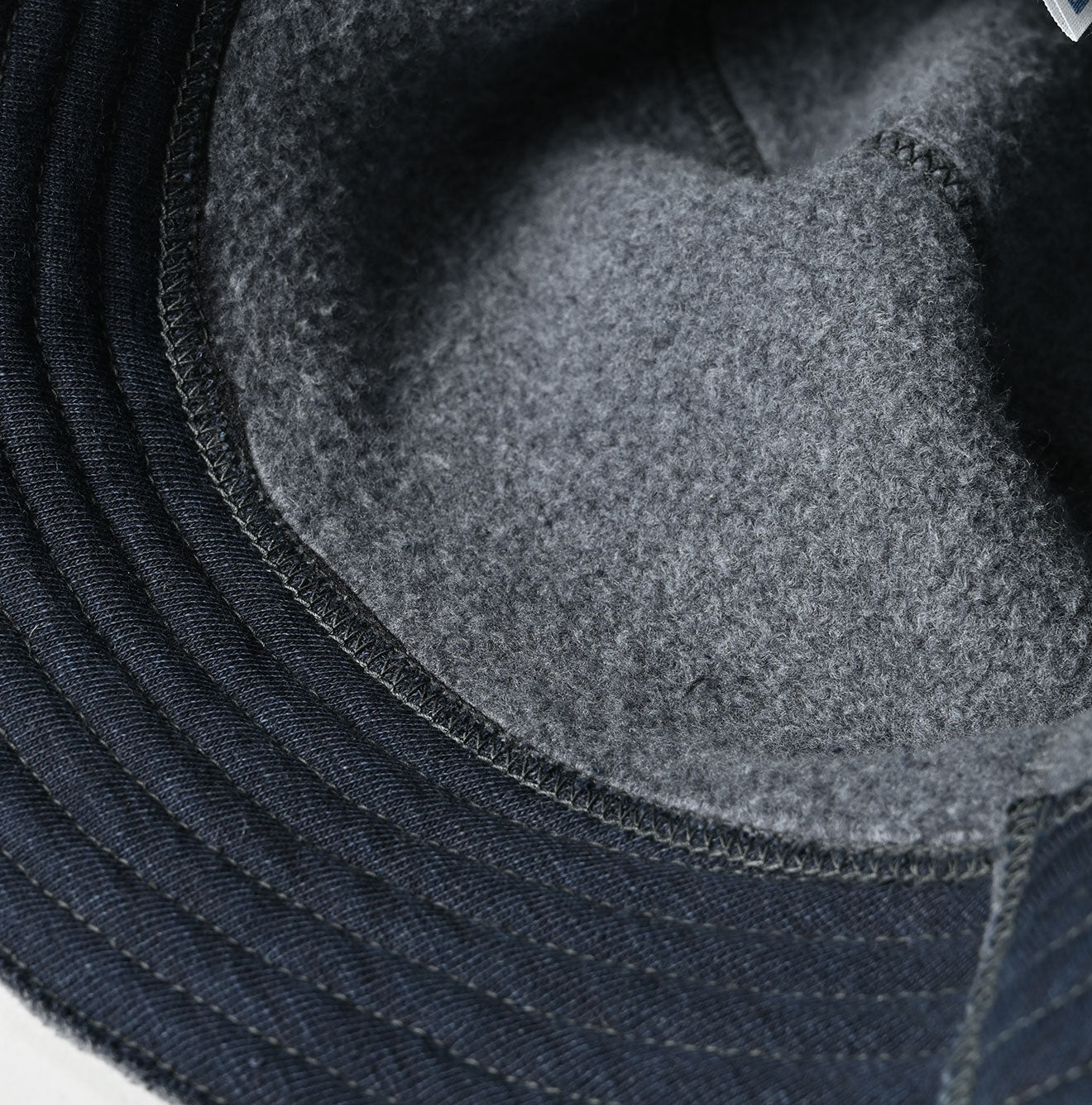 45R Indigo Hokkaido Cotton Fleece Hat