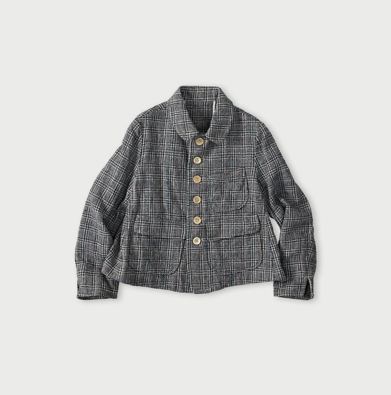 45R Cotton Linen Tweed Annie Jacket - Image 1