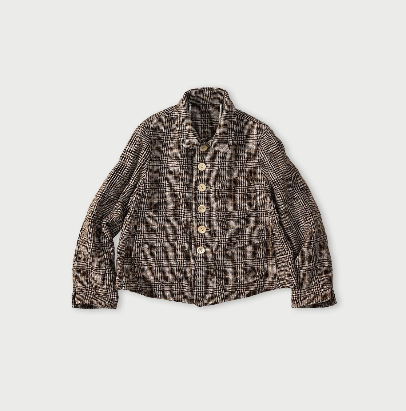 45R Cotton Linen Tweed Annie Jacket - Image 2