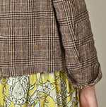 45R Cotton Linen Tweed Annie Jacket