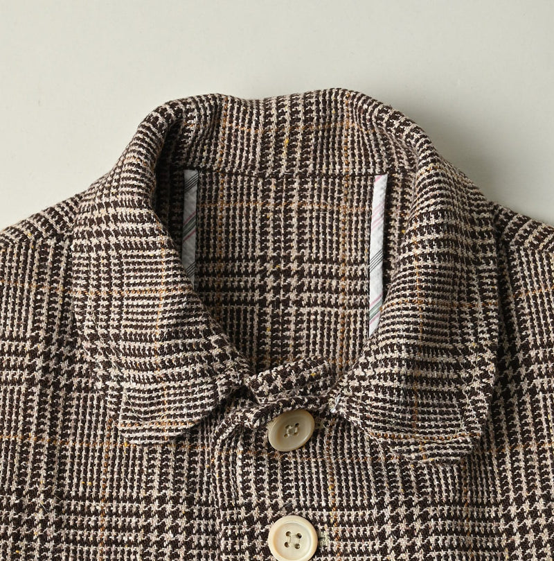 45R Cotton Linen Tweed Annie Jacket - Image 13