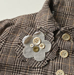 45R Cotton Linen Tweed Annie Jacket