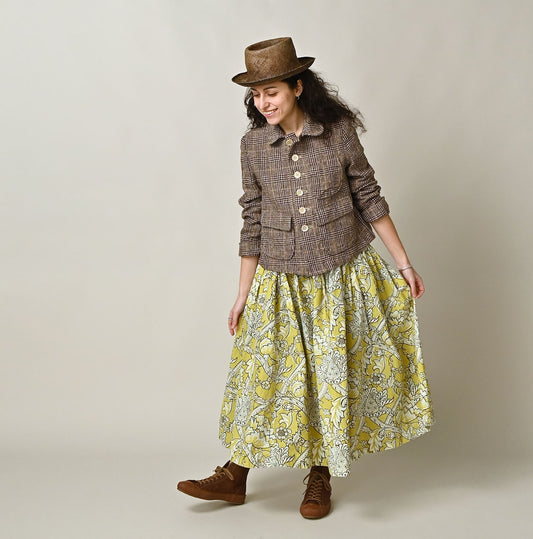 45R Cotton Linen Tweed Annie Jacket