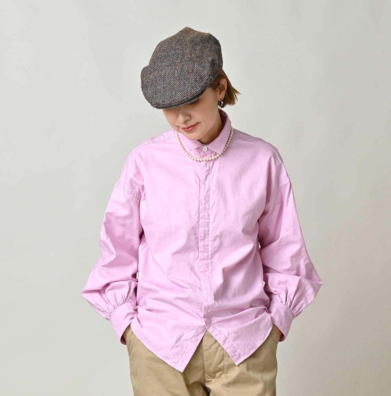 45R Supima Oxford Petit Collar Coupe Shirt