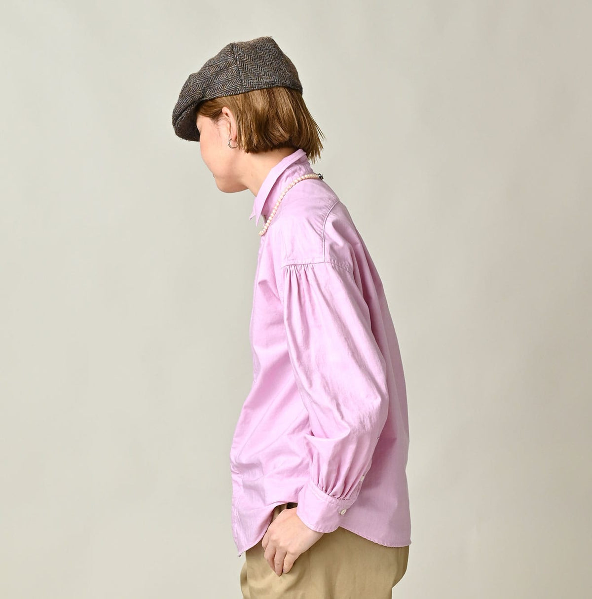 45R Supima Oxford Petit Collar Coupe Shirt