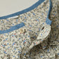 45R Ivy Flower Frilled Blouse
