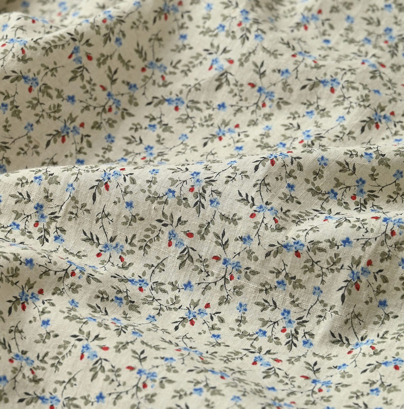 45R Ivy Flower Frilled Blouse