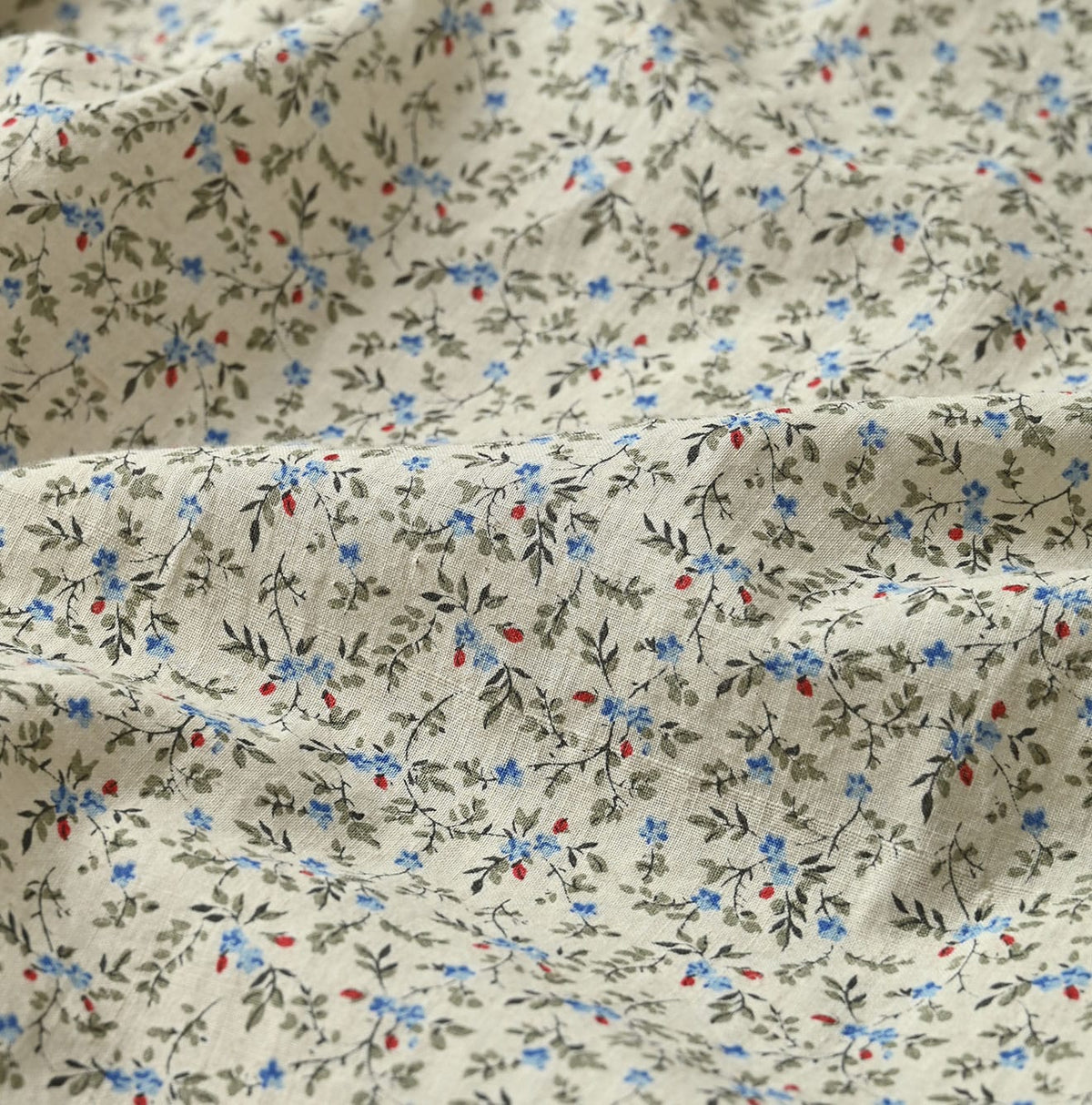 45R Ivy Flower Frilled Blouse