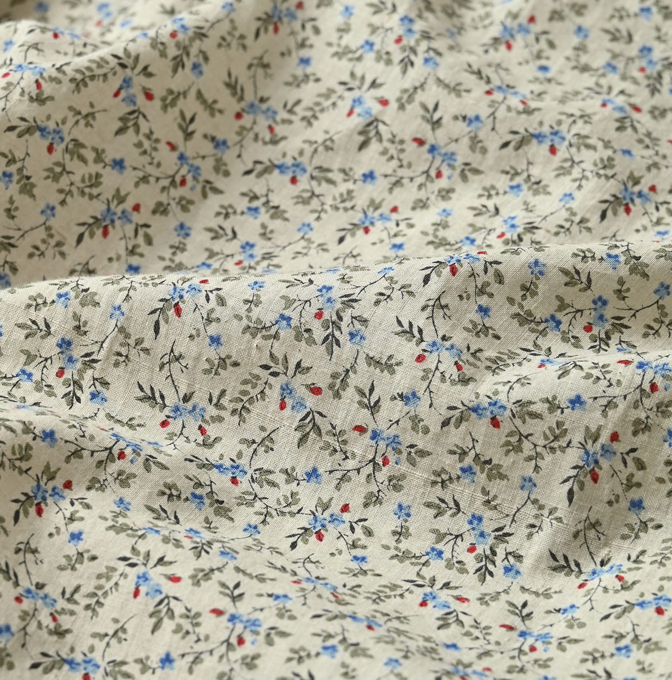 45R Ivy Flower Frilled Blouse