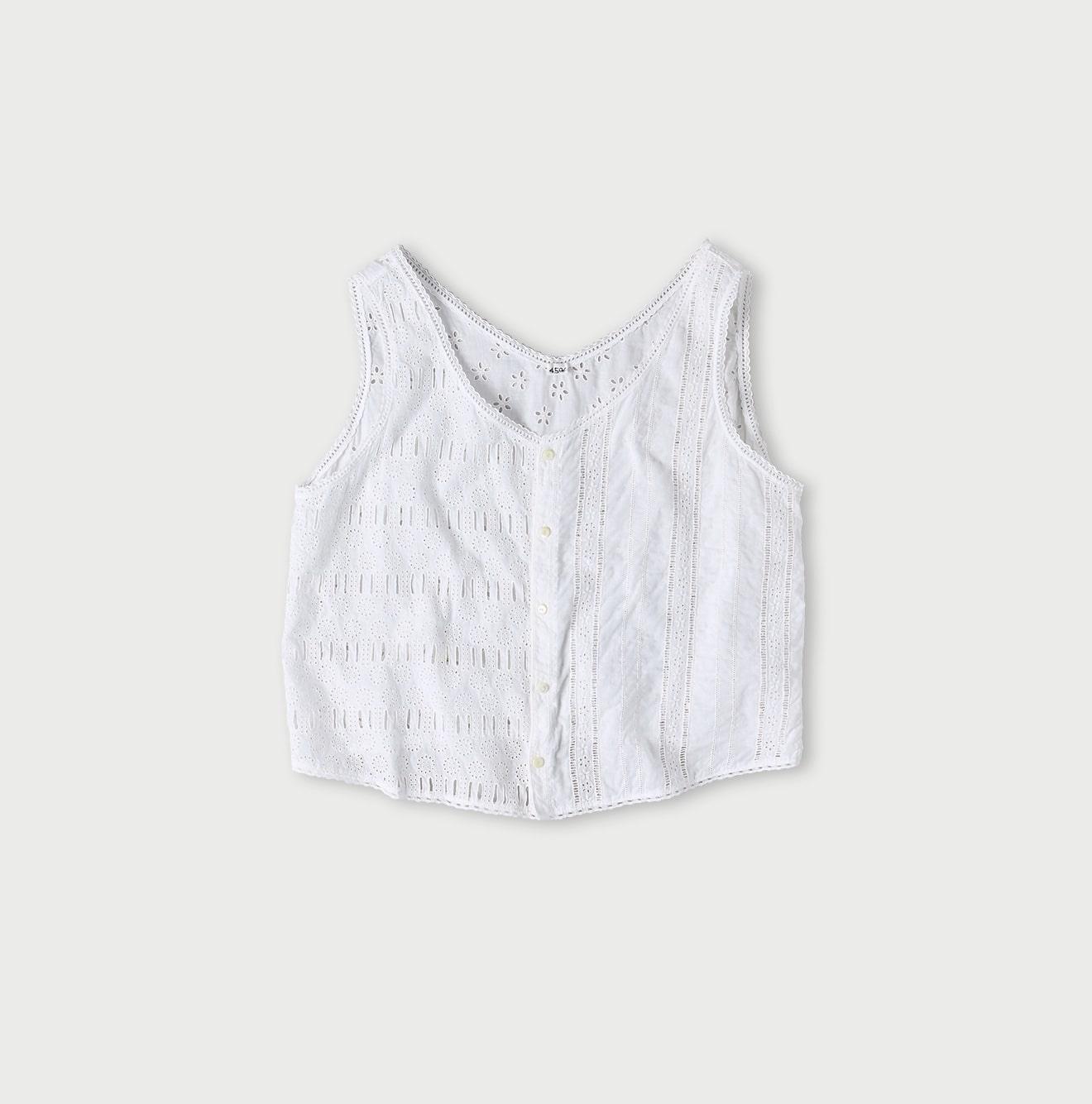 Doamahira Cutwork Camisole (Size 3) - 45R by 45rpm studio - Image 1