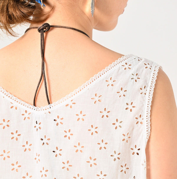 Doamahira Cutwork Camisole (Size 3) - 45R by 45rpm studio