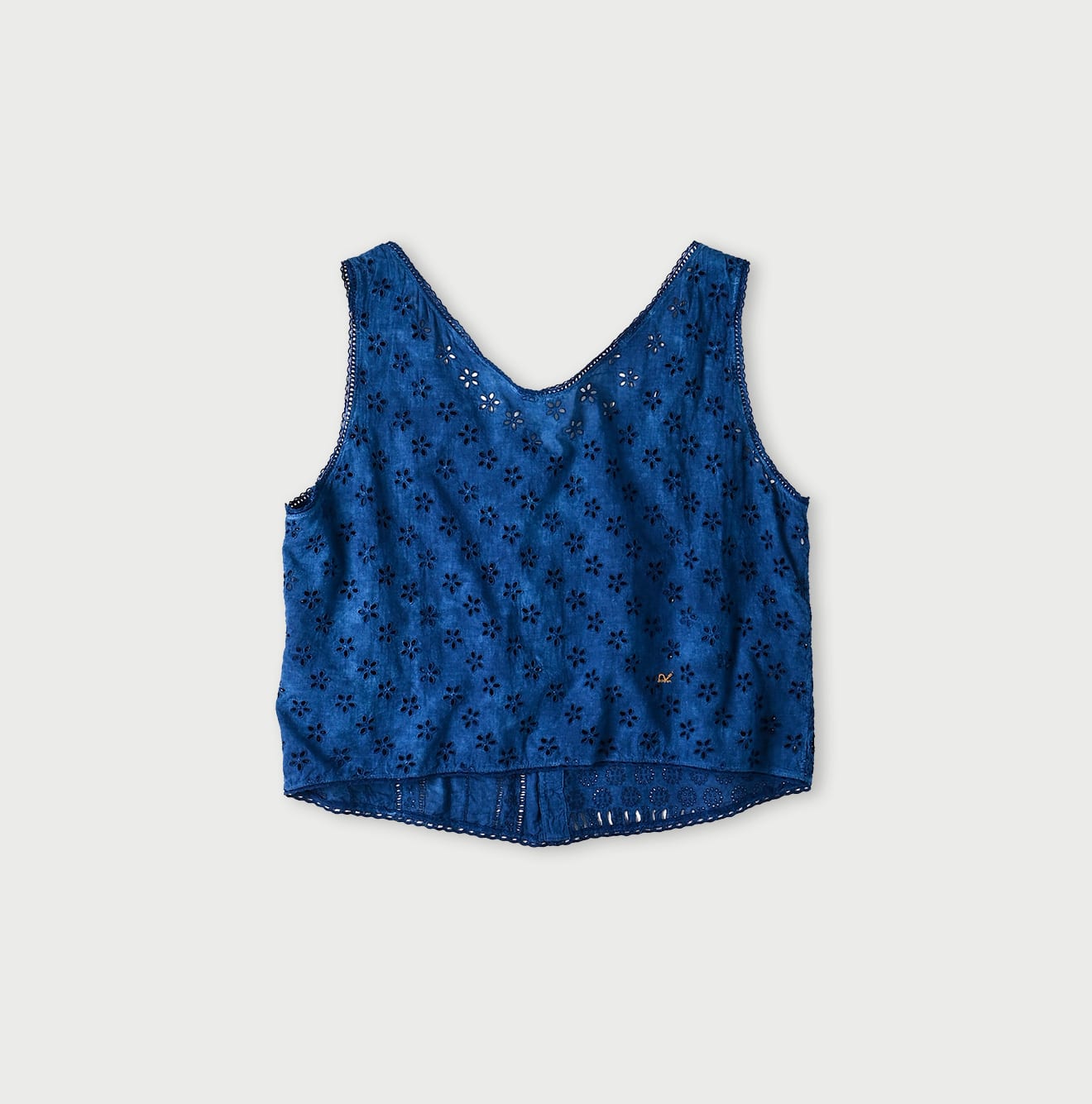 45R Ai Indigo Doamahira Cutwork Camisole