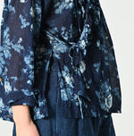 Indigo Gauze Rose Cachecoeur (Size 2) - 45R by 45rpm studio