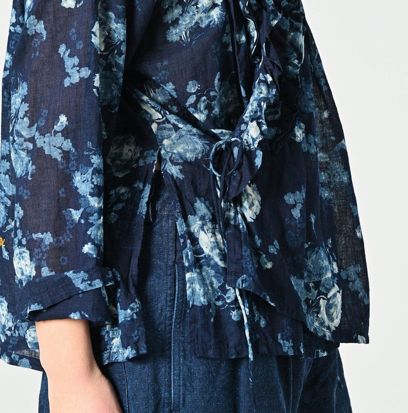 Indigo Gauze Rose Cachecoeur (Size 2) - 45R by 45rpm studio - Image 10