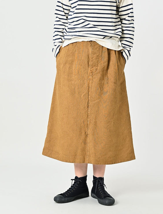 Linen Duck Working Skirt