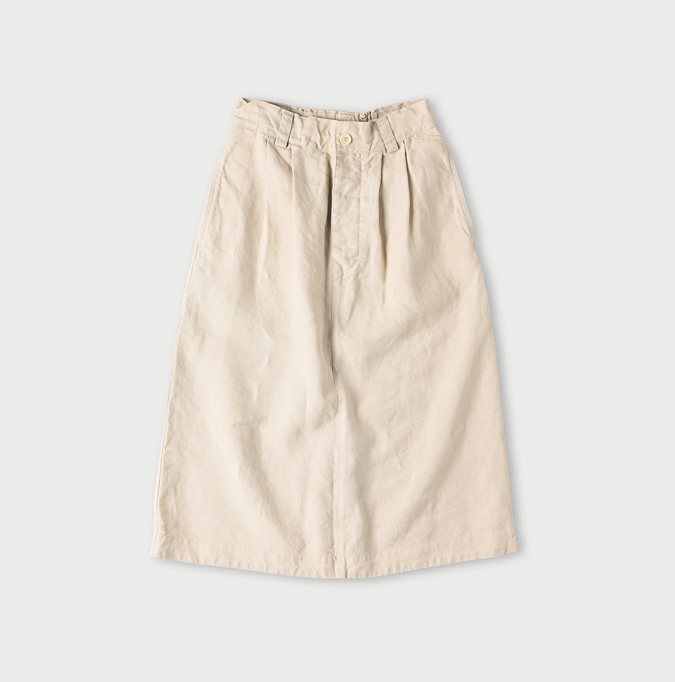 45R Linen Duck Working Skirt