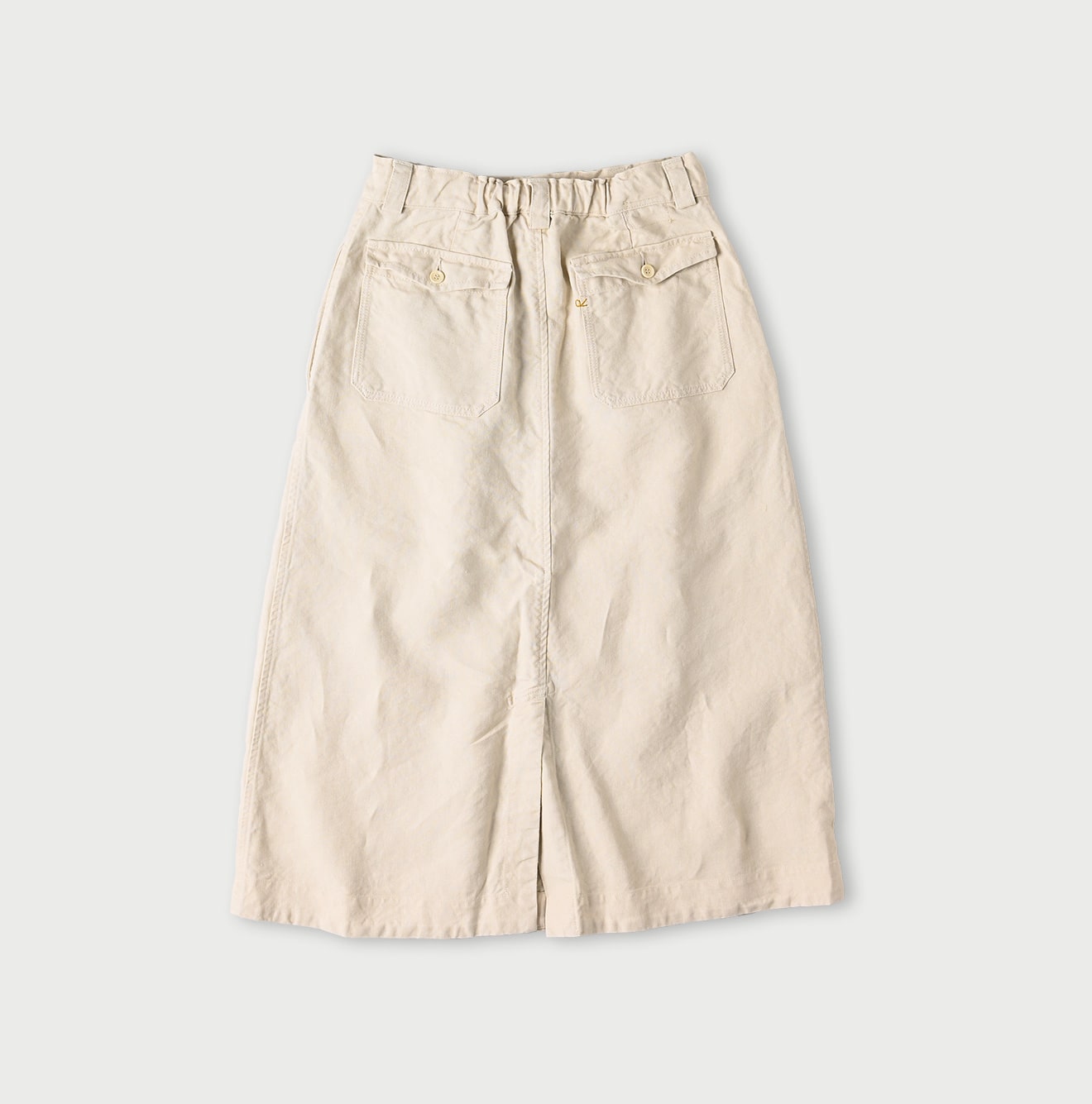 45R Linen Duck Working Skirt