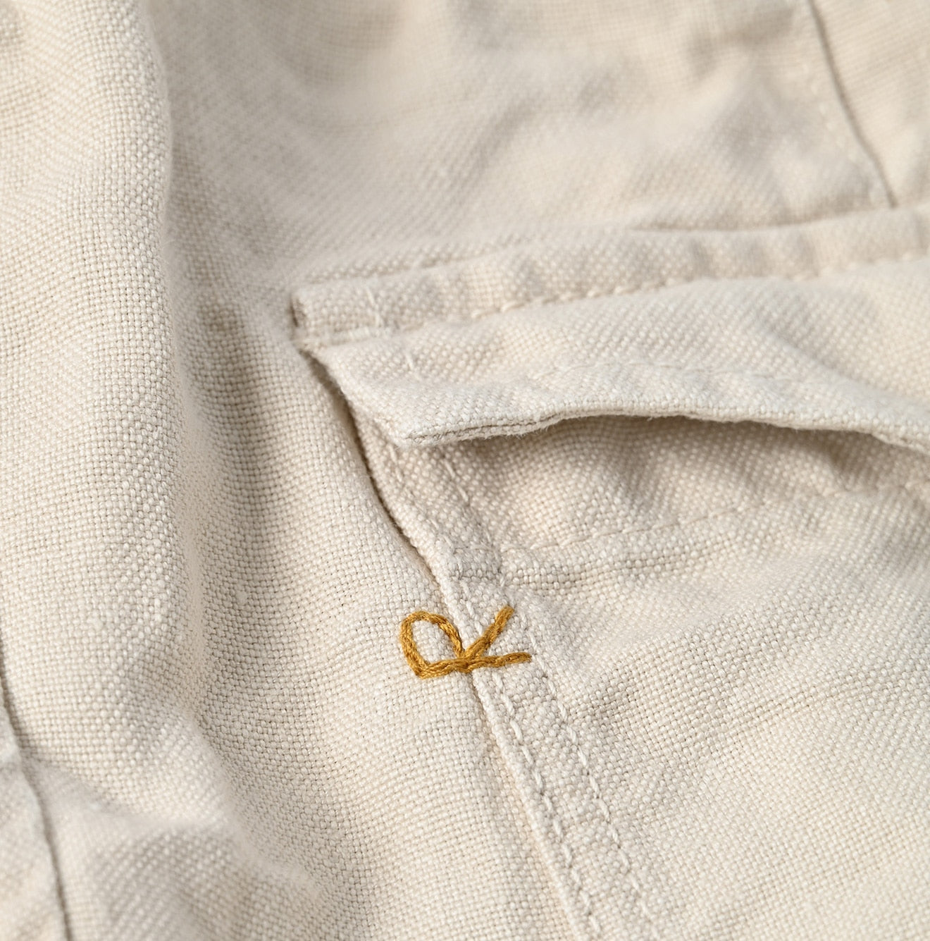 45R Linen Duck Working Skirt