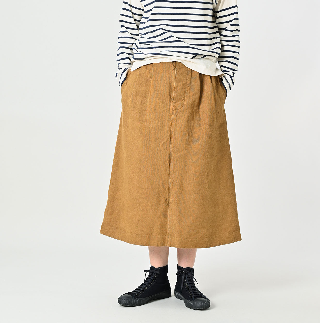 45R Linen Duck Working Skirt