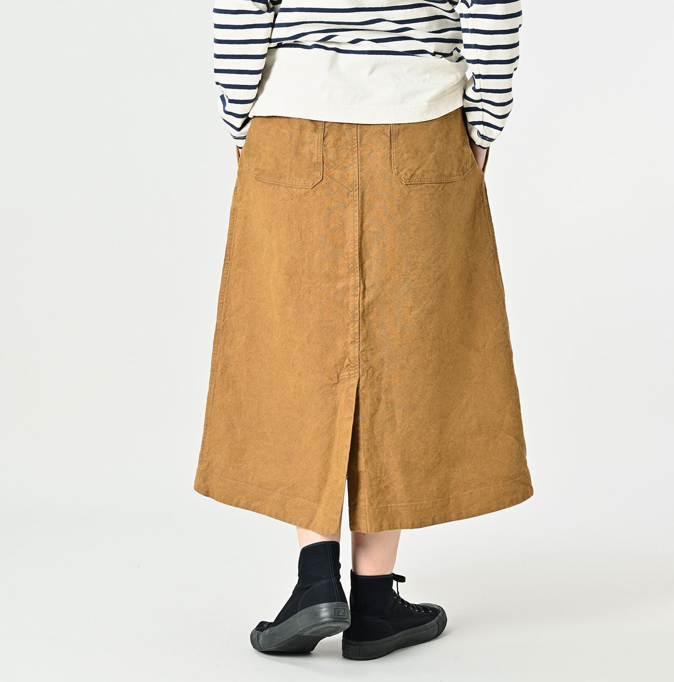 45R Linen Duck Working Skirt