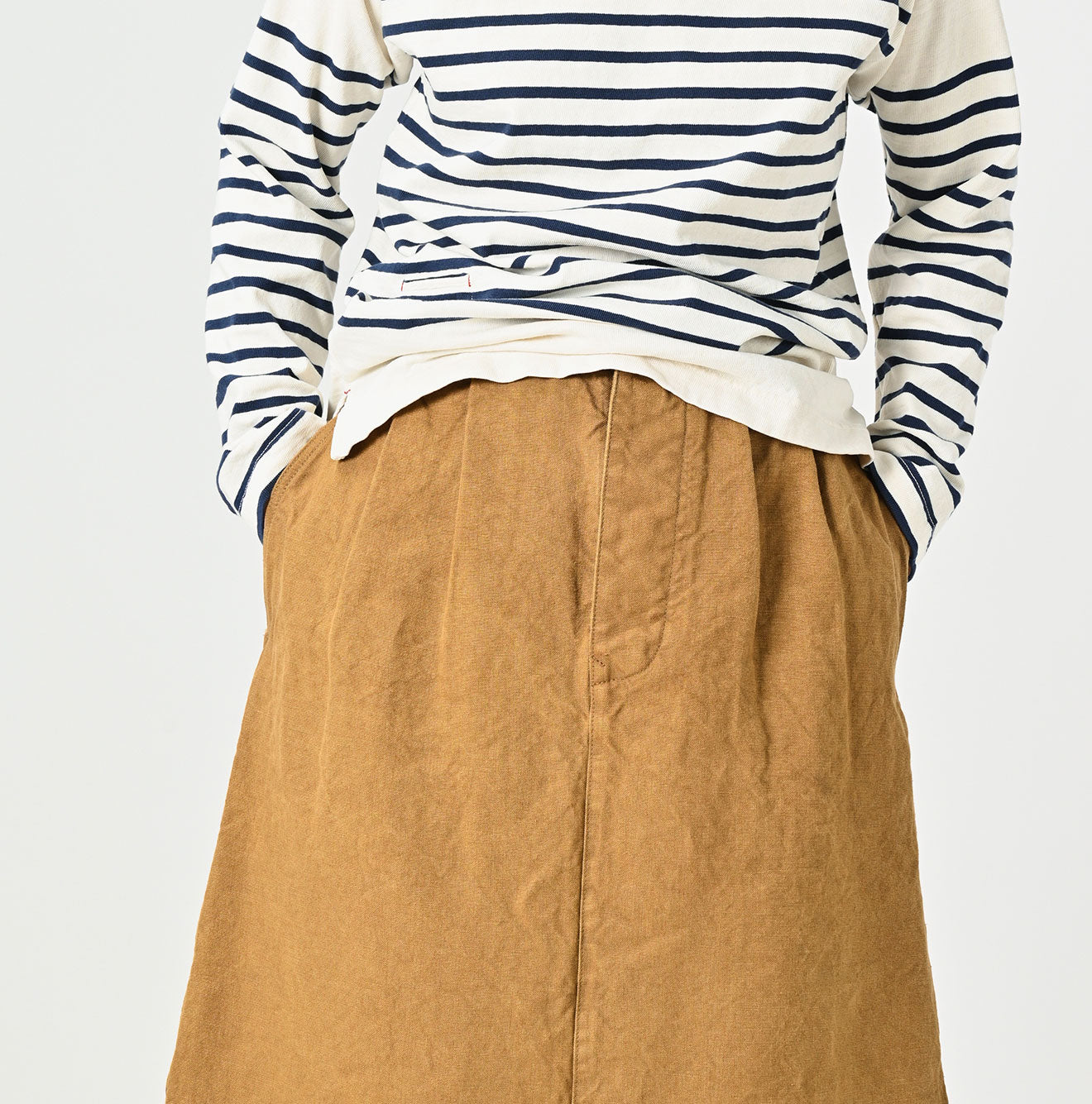 45R Linen Duck Working Skirt