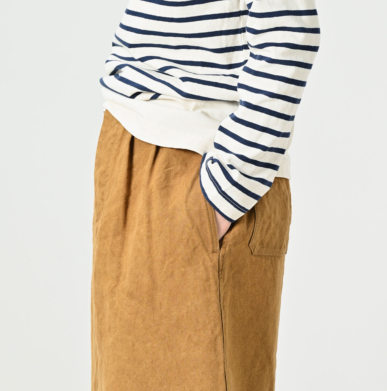 45R Linen Duck Working Skirt