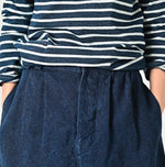Indigo Linen Duck Working Skirt - 45R by 45rpm studio