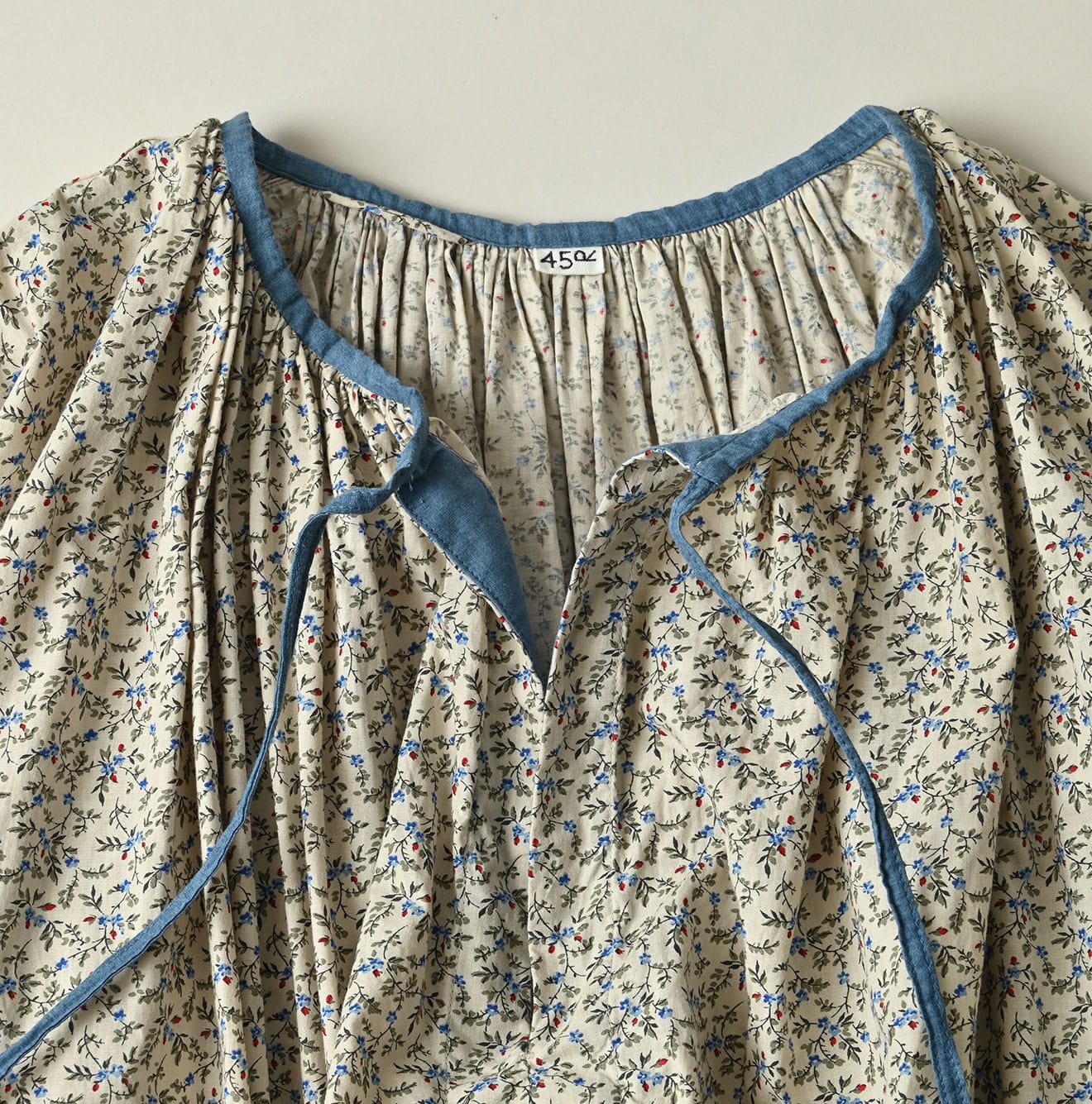 45R Ivy Flower Smocking Dress