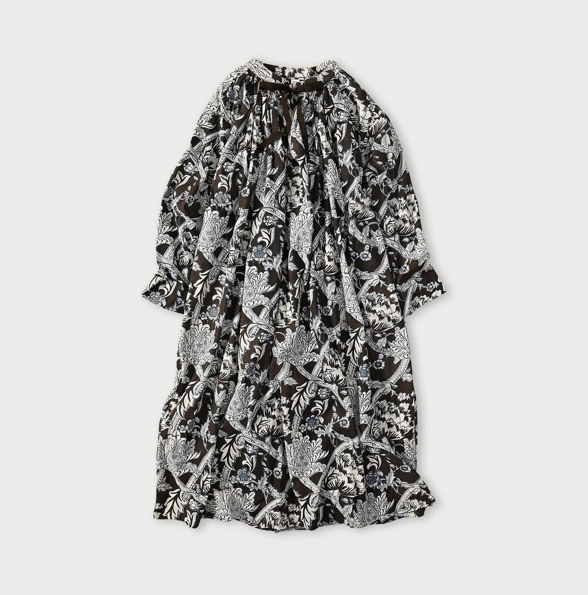 45R Khadi Flower Sarasa Chouchou Smocking Dress