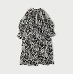 45R Khadi Flower Sarasa Chouchou Smocking Dress