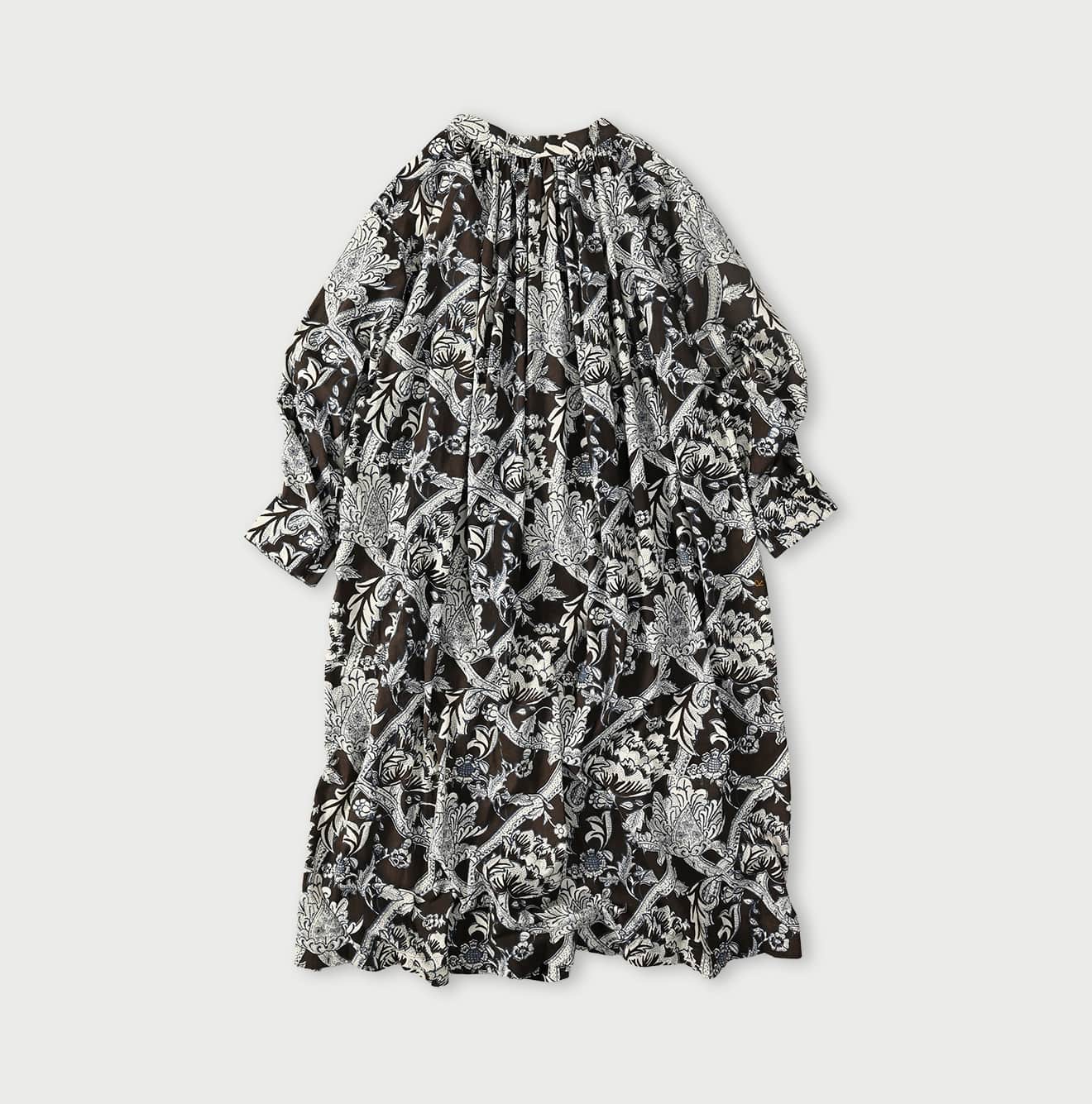 45R Khadi Flower Sarasa Chouchou Smocking Dress - Image 13