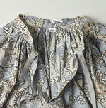 45R Khadi Flower Sarasa Chouchou Smocking Dress