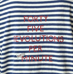 45R Stripe Puff Sleeve Dress