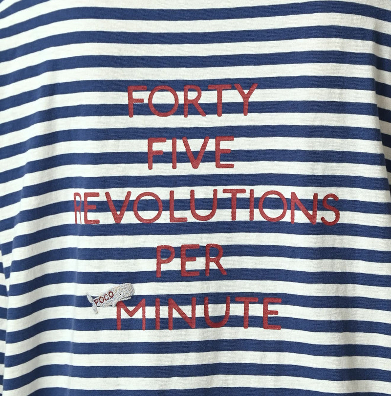 45R Stripe Puff Sleeve Dress - Image 9