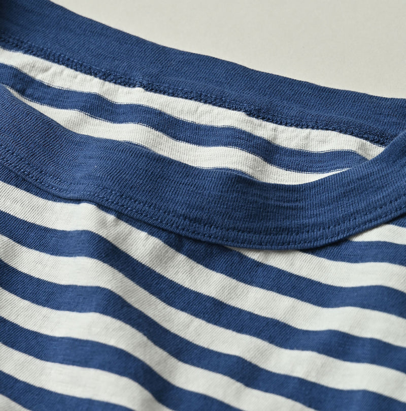 45R Stripe Puff Sleeve Dress - Image 13