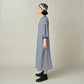45R Stripe Puff Sleeve Dress