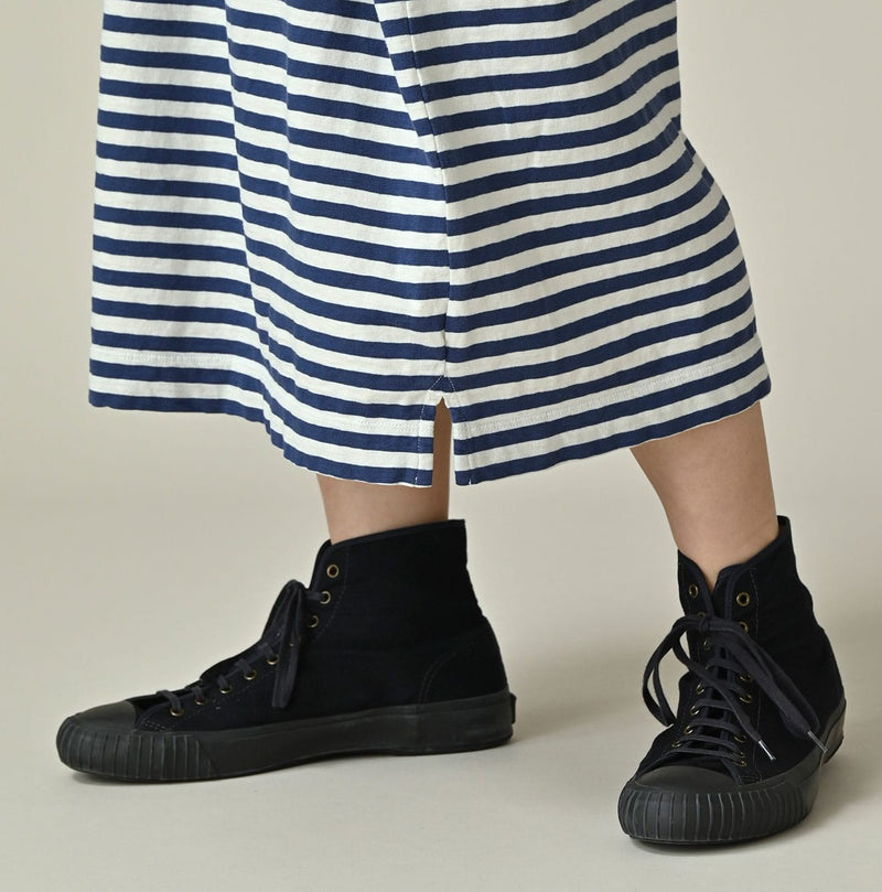 45R Stripe Puff Sleeve Dress - Image 7