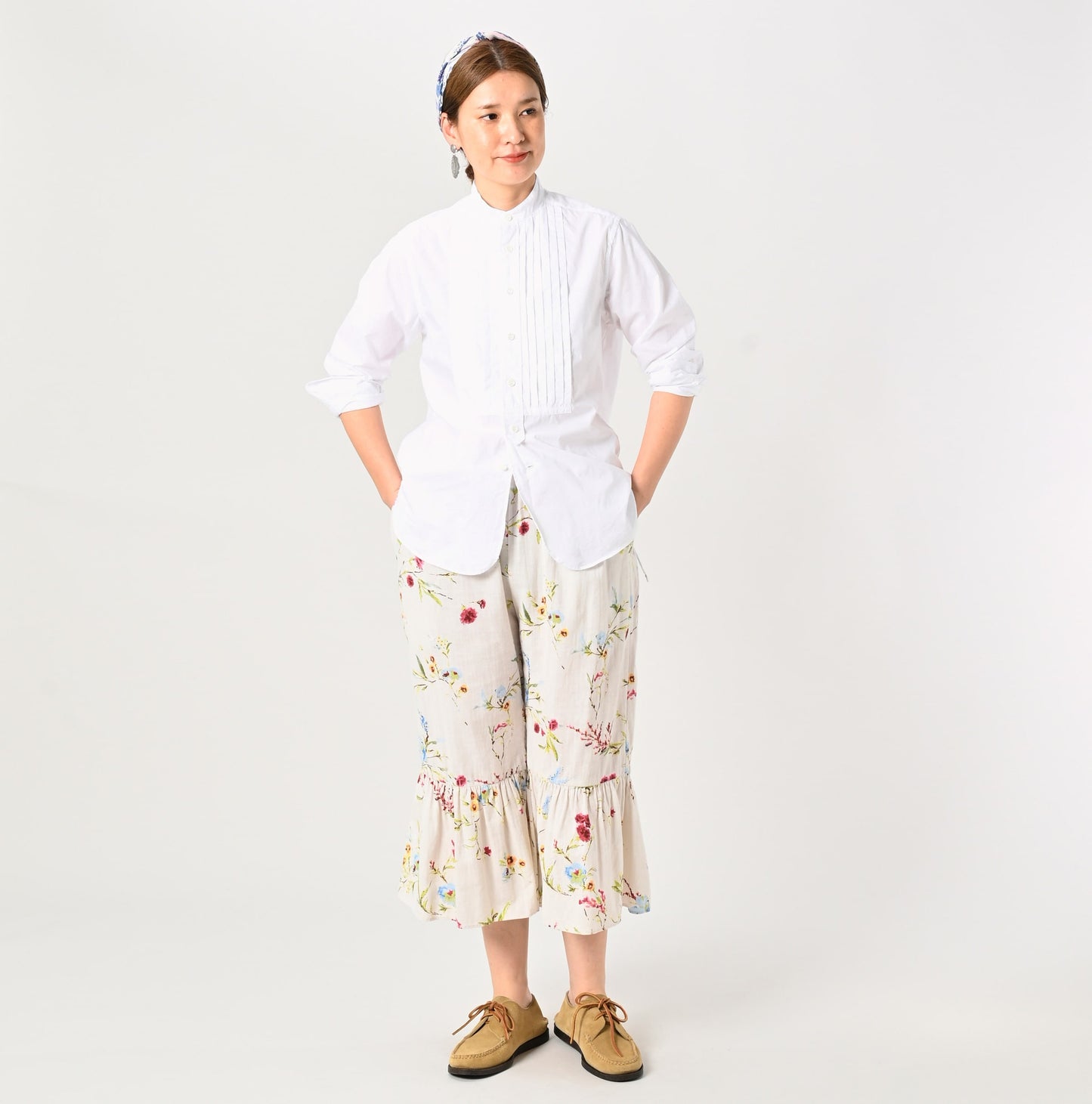 45R Khadi Harudonari Trumpet Pants