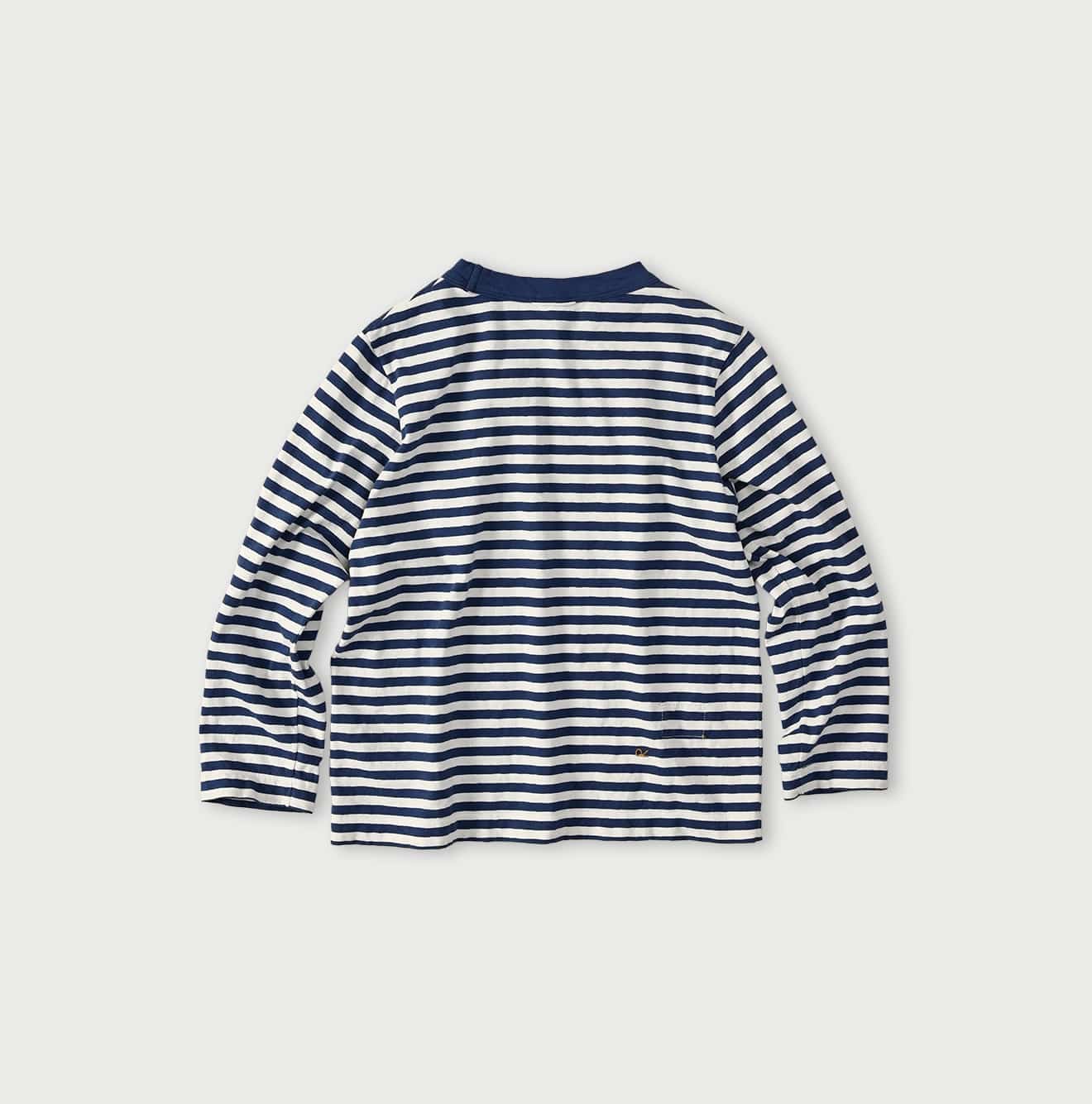 45R Stripe Square Print T-shirt