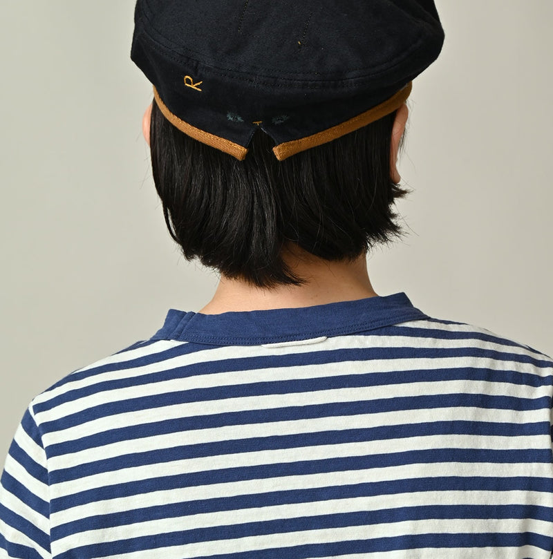 45R Stripe Square Print T-shirt