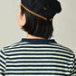45R Indigo Stripe Square Print T-shirt
